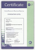 Certified Professional for Requirements Engineering (CPRE)